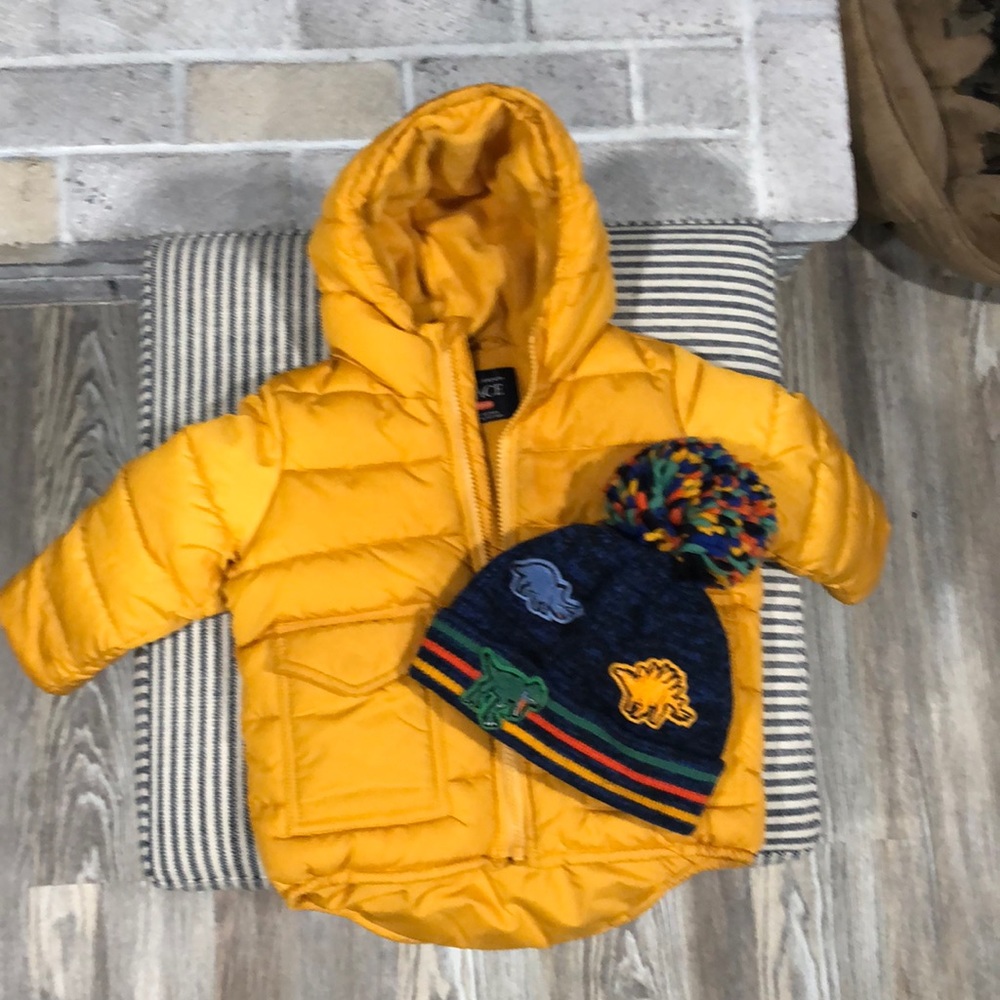 Coat and hat